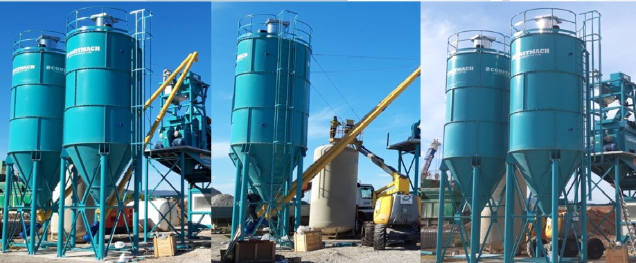 Leasing Constmach 50 Ton Capacity Cement Silo Constmach 50 Ton Capacity Cement Silo: afbeelding 6