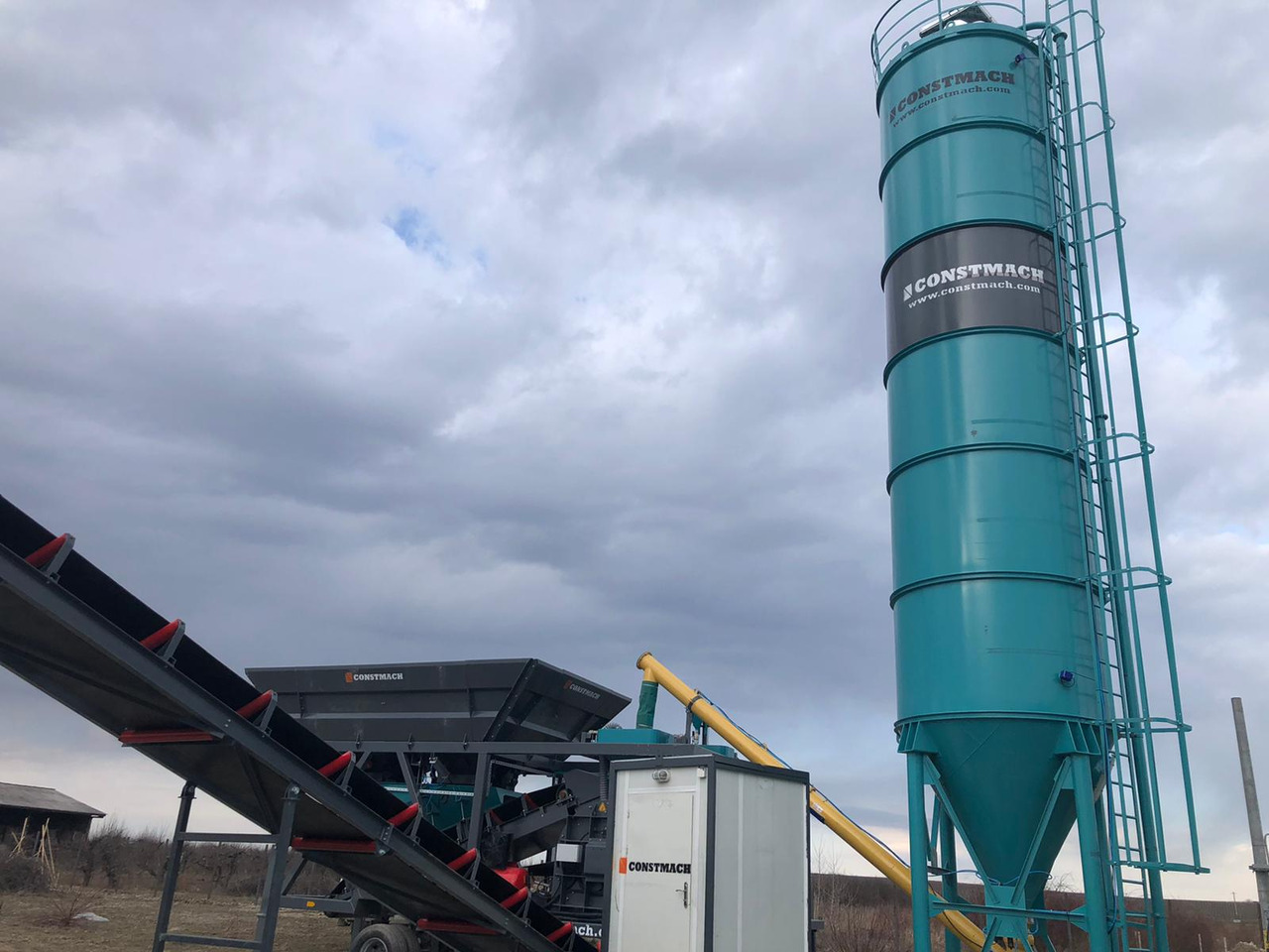 Leasing Constmach 50 Ton Capacity Cement Silo Constmach 50 Ton Capacity Cement Silo: afbeelding 12