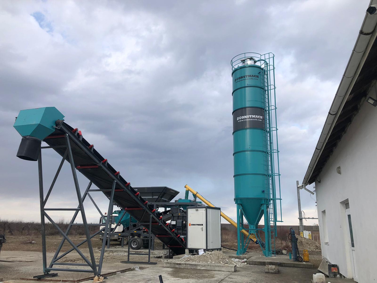 Leasing Constmach 50 Ton Capacity Cement Silo Constmach 50 Ton Capacity Cement Silo: afbeelding 14