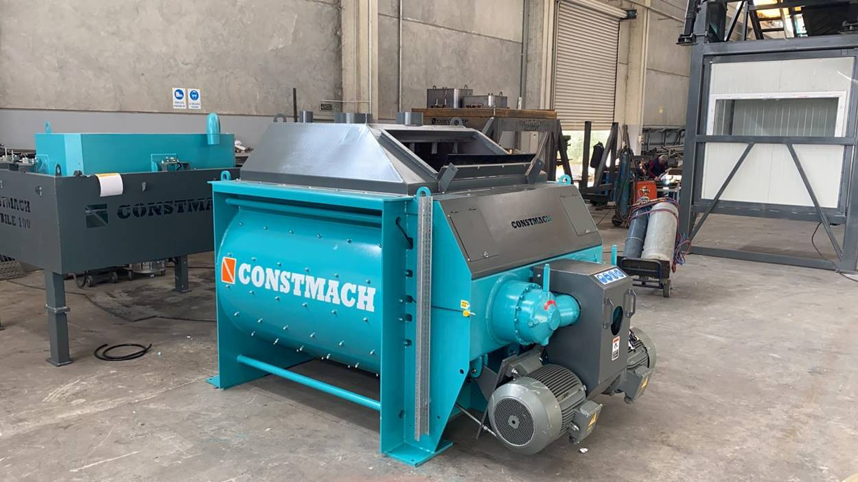 Leasing Constmach Paddle Mixer ( Twin Shaft Concrete Mixer ) Constmach Paddle Mixer ( Twin Shaft Concrete Mixer ): afbeelding 1