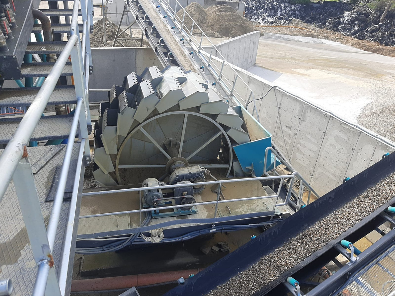 Nieuw Zeefinstallatie Constmach Schaufelrad-Sandwaschmaschine mit einer Kapazität von 80–120 Tonnen: afbeelding 5