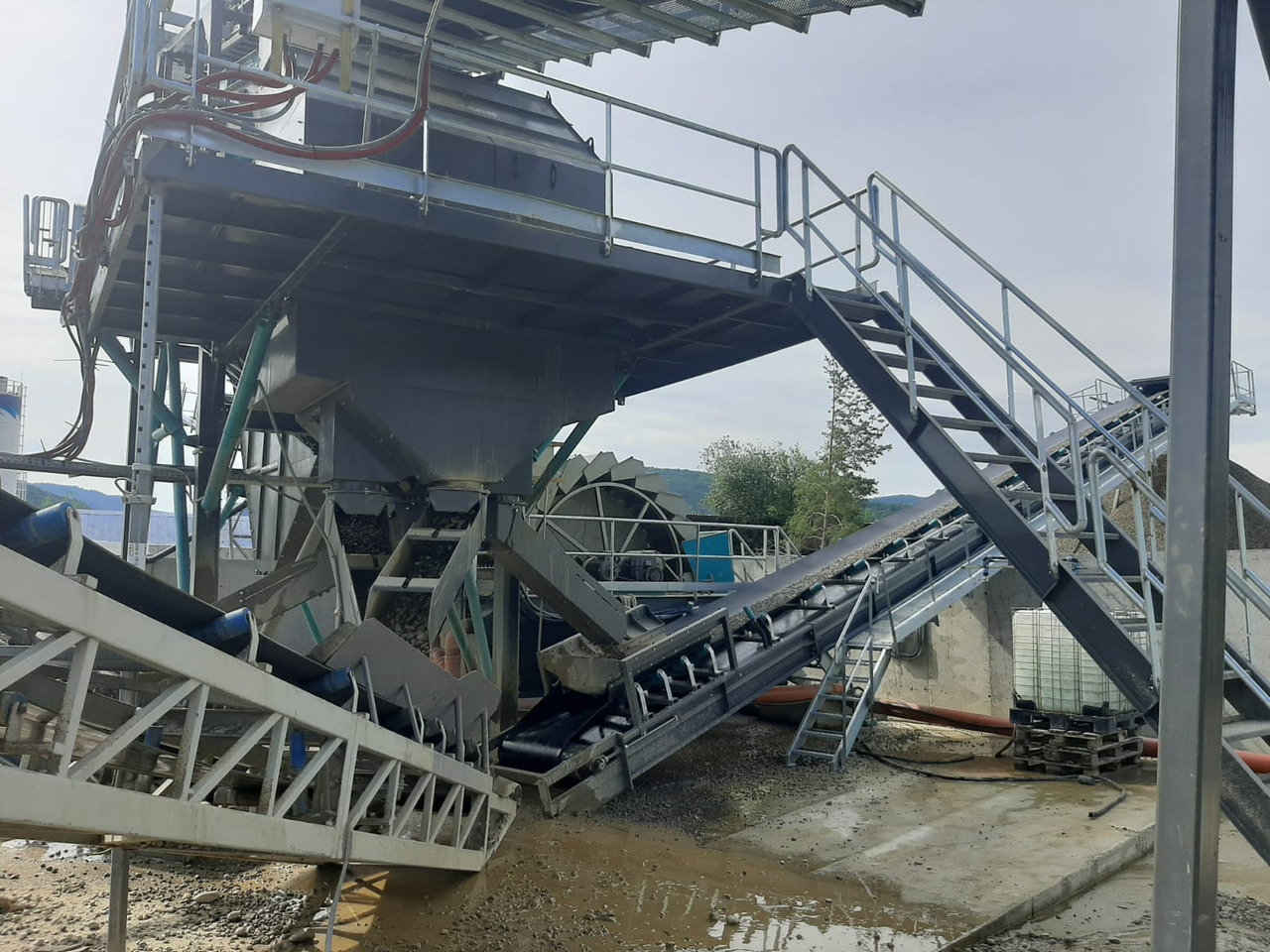 Nieuw Zeefinstallatie Constmach Schaufelrad-Sandwaschmaschine mit einer Kapazität von 80–120 Tonnen: afbeelding 4