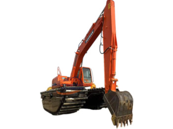 Graafmachine Doosan used Excavator used  DH220LC-9E DH220-9 have long arm good condition Japan import excavator for sale: afbeelding 2