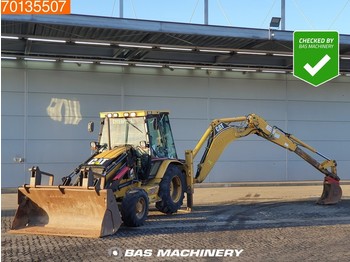 Graaflaadmachine Caterpillar 432D Telescopic arm - From first owner - 428