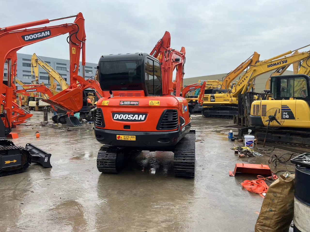Rupsgraafmachine High quality DOOSAN used excavator DX60 strong power hot selling !!!: afbeelding 8