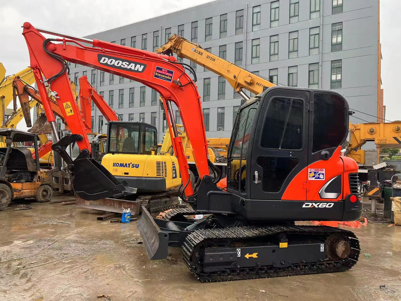 Rupsgraafmachine High quality DOOSAN used excavator DX60 strong power hot selling !!!: afbeelding 5