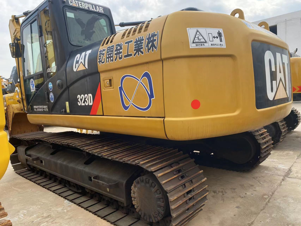 Rupsgraafmachine Hot sell caterpillar CAT323D2L good condition for sale: afbeelding 8