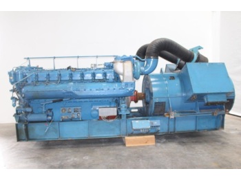 MTU 16 V 396 engine  - Industrie generator