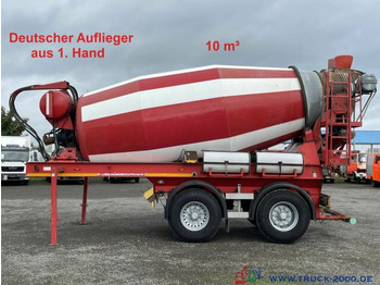 Betonmixer oplegger Karrena 10 m³ Betonmischer / Concrete Mixer 1.Hd: afbeelding 1