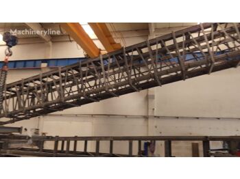 POLYGONMACH 1000x44400mm radial telescobic conveyor - Kegelbreker