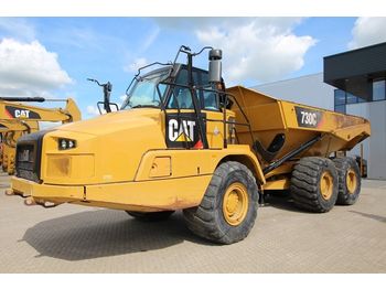 Kiepwagen met knikbesturing CATERPILLAR 730C