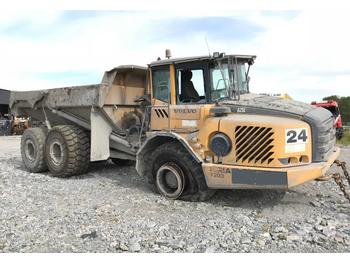 Kiepwagen met knikbesturing Volvo A25E Dumper DISMATLED