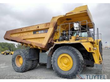Zelfrijdende kiepwagen Komatsu HD605-7 dump truck mine stone dumper 40 m3 63 Ton: afbeelding 1
