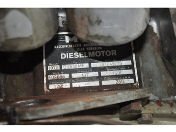Industrie generator MAN D2530 ME AEG 190 Kva: afbeelding 5
