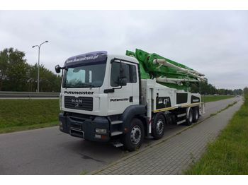Betonpomp, Vrachtwagen MAN  TGA 41.400 8x4 Putzmeister 47-5 m: afbeelding 1