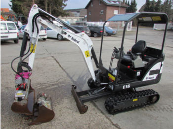 Bobcat E 16 Canopy Martin Schnellwechsler  - Minigraafmachine