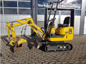 Minigraafmachine Komatsu Minimbagger PC 09-1