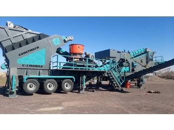 Constmach 120-150 tph Mobile Jaw Crusher Plant ( Cone and Jaw  ) - Mobiele breker