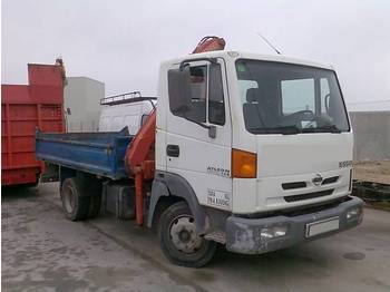 Nissan Atleon 140.80 - Kran Fassi F50 &amp; kipper. - Mobiele kraan