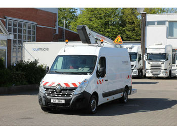 Vrachtwagen hoogwerker, Gesloten bestelwagen Renault Master Dci Versalift ETL26 11m/551h/Klima/HU+UVV: afbeelding 1