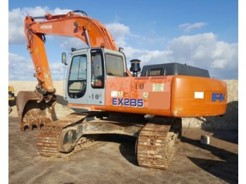  RETRO EXCAVADORA CADENAS FIAT HITACHI EX 285 LC 2002 - Rupsgraafmachine