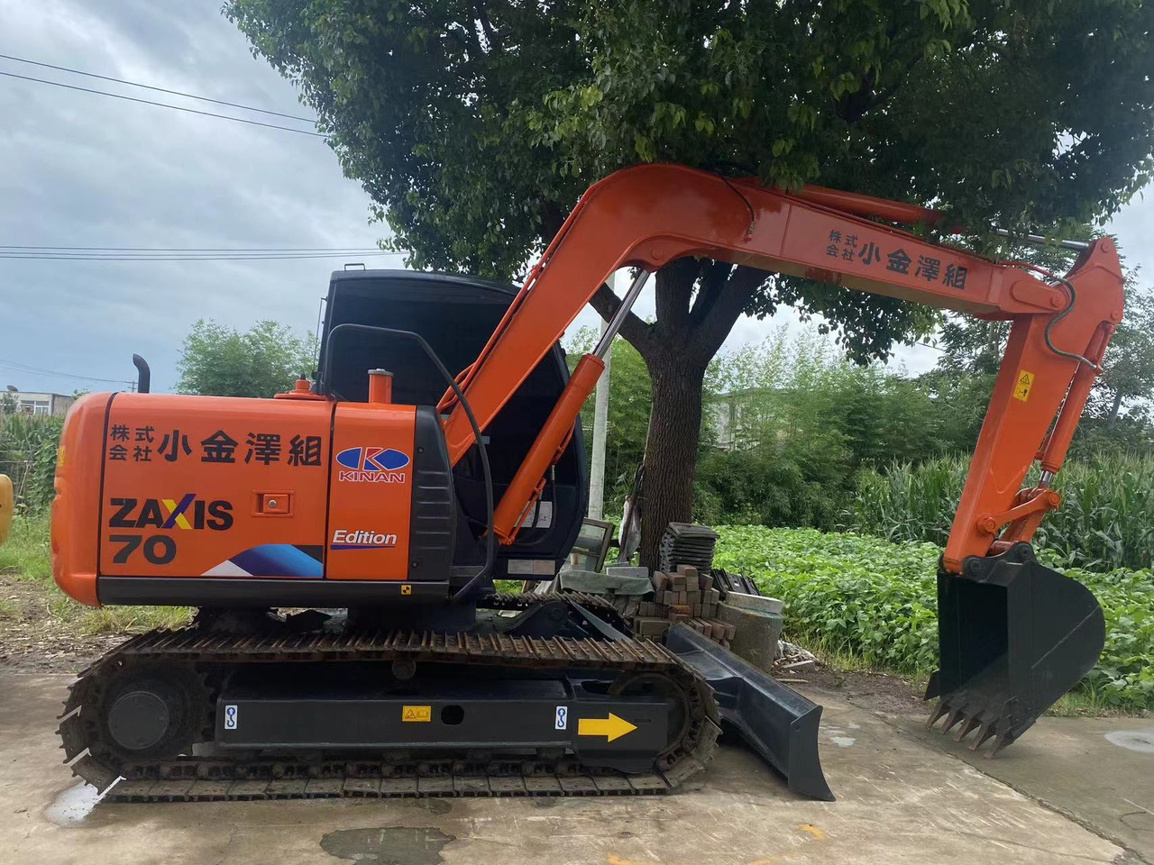 Rupsgraafmachine Sell cheap 6ton hitachi zx70 zx75us good quality excavator: afbeelding 2