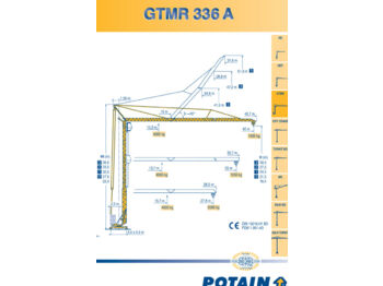 Potain GTMR 336 A - torenkraan