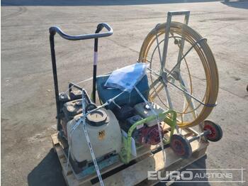  Pallet of Cable Reel, Generator, Compaction Plate, Makita Tool - Trilplaat