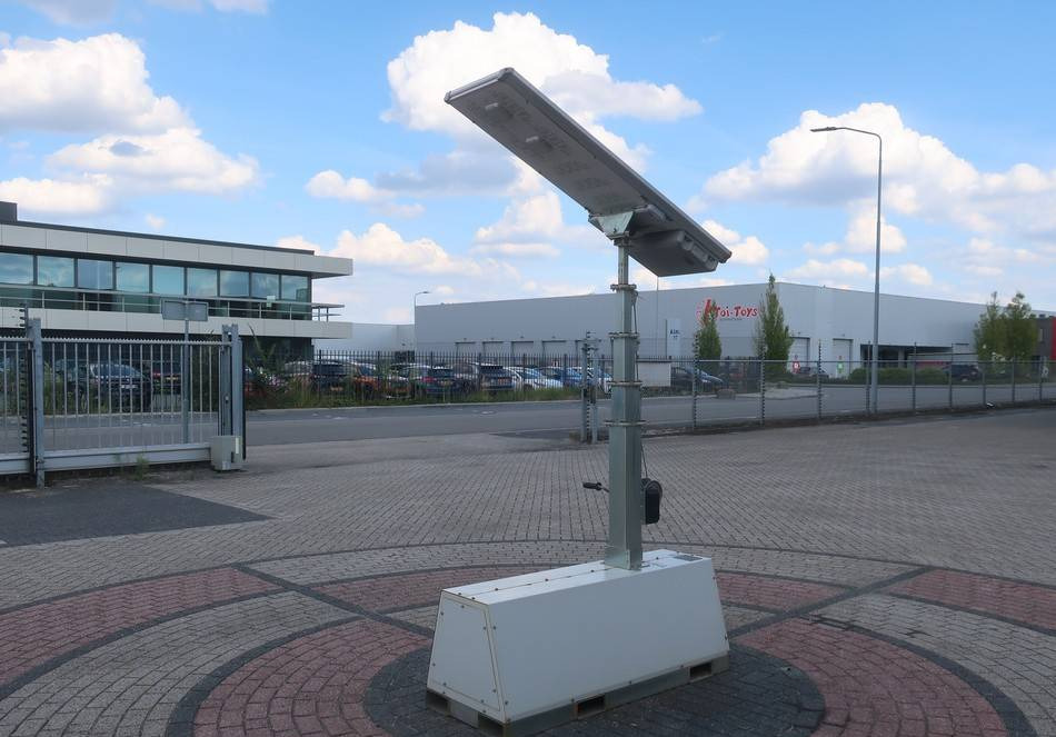 Lichtmast Trime X-Pole Led Solar Tower Light 2x25W: afbeelding 3