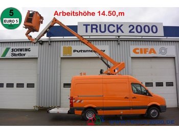 Vrachtwagen hoogwerker Volkswagen Crafter Ruthmann 14,5m Arbeitshöhe 7.20m seitl.: afbeelding 1