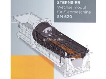  Sternsieb Wechselmodul für Doppstadt SM620 TYP 3 / 0-20mm - Zeefinstallatie