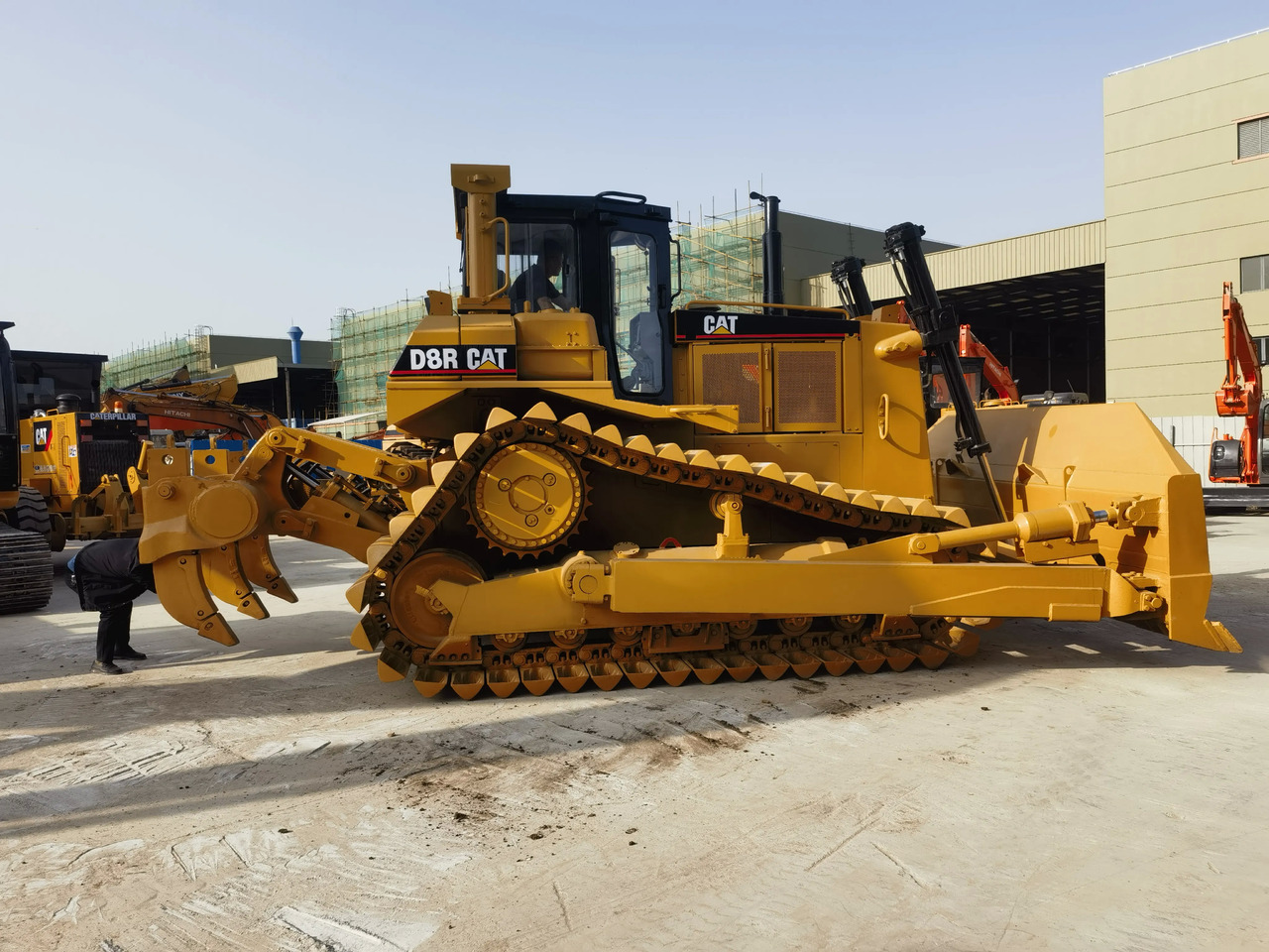 Bulldozer used bulldozer D8R caterpillar CAT secondhand machine bulldozer good condition: afbeelding 6