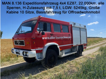 MAN 8.136 4x4 Expeditionsmobil H-Zulassung 7,5t - Buscamper