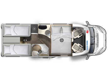 Nieuw Half integraal camper EURAMOBIL Profila RS 695 EB Sofort verfügbar!: afbeelding 1