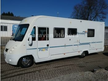 Kampeerwagen Pilote I 735 G - Heckbad -Hubbett/Einzelbetten - Sat/TV