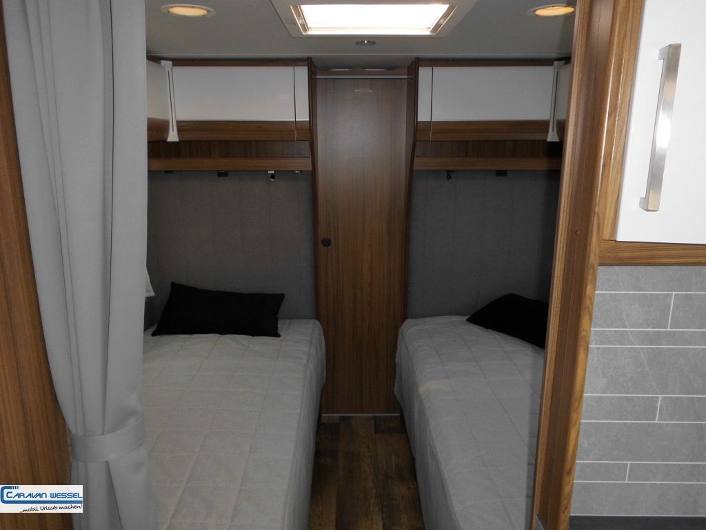 Nieuw Caravan Polar 620 BSA Original Heckbad Einzelbetten Modell 23: afbeelding 25
