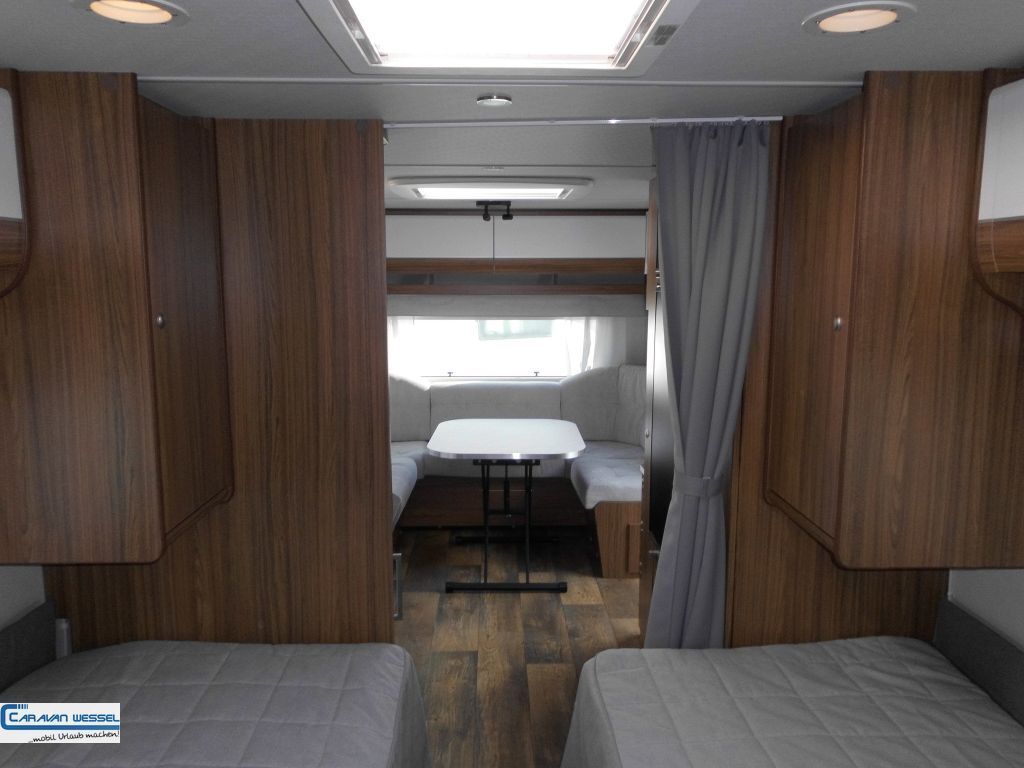 Nieuw Caravan Polar 620 BSA Original Heckbad Einzelbetten Modell 23: afbeelding 24