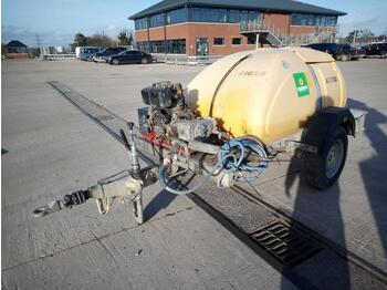  Western Single Axle Plastic Water Bowser, Yanmar Pressure Washer (Spares) - Hogedrukreiniger
