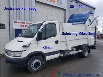 Vuilniswagen voor het vervoer van afval Iveco Daily 65C15 Schörling Mikro8m³ 1.1 Deutscher LKW: afbeelding 1