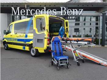 Ambulance Mercedes-Benz Sprinter 316 CDI Krankenfahrdienst Tage+Stuhl: afbeelding 1
