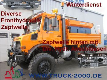 UNIMOG U 2150 Winterdienst Div Zapfwellen + Hydraulik - Veegwagen