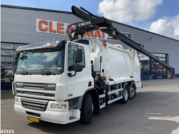 DAF FAN 75 CF 250 Euro 5 Hiab 21 Tonmeter laadkraan - Vuilniswagen