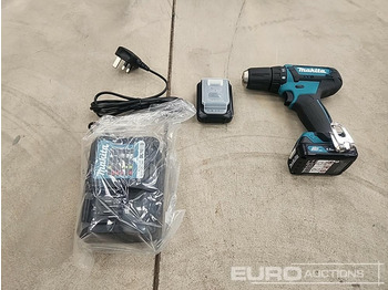  Unused Makita DF333D 12 Volt Cordless Drill, 2x Batterys - Werkplaats toebehoor