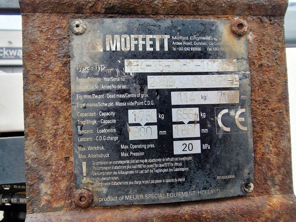 Meeneemheftruck Moffett M4 20.1 Mitnahmestapler / 2009: afbeelding 18