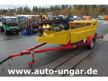 Krinke & Krüger Mähboot T-Balken Mulag - Conver - Berky inkl. Slipanhänger Aquatic Weed Harvester - Armmaaier