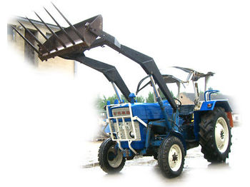  Ford Dexta 2000 mit Frontlader + Brief + Verdeck - Landbouwmachine
