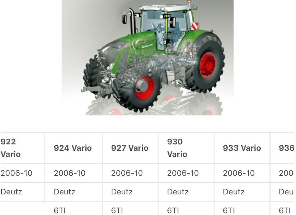 As en onderdelen voor Landbouwmachine Fendt 933 - Wkład Mostu: afbeelding 2