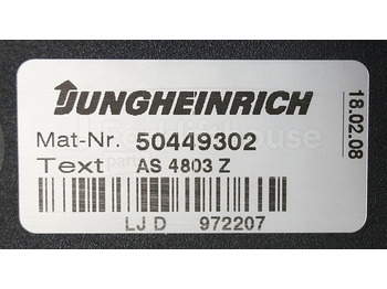 ECU voor Intern transport Jungheinrich 50449302 Stuur regeling Controller AS4803 Z sn.LJD972207 from ETV214 year 2008: afbeelding 2