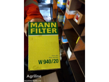  MANN-FILTER lot de 5 filtres W940-20 - Luchtfilter