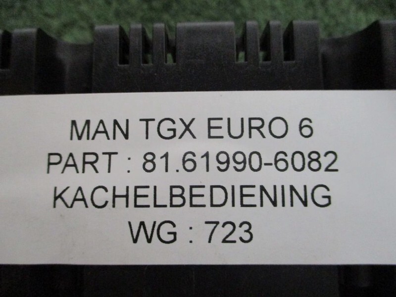 Instrumentenpaneel voor Vrachtwagen MAN 81.61990-6082 KACHELBEDIENING MAN TGX TGS EURO 6: afbeelding 2